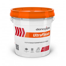 Ультратонкая финишная полимерная шпатлевка Danogips UltraFinish / Даногипс УльтраФиниш 28 кг (17 л)