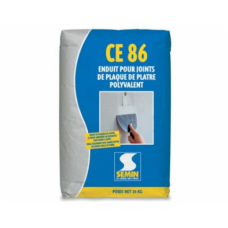 Semin CE 86 25 кг Высокопрочная трещиностойкая шпаклевка для стыков ГКЛ/ГВЛ